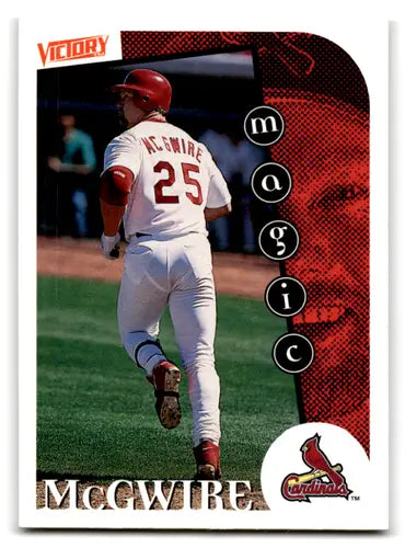 1999 Upper Deck Victory #424 Mark McGwire EX Excellent Cardinals MM ID:70140 - Baseball Card Single