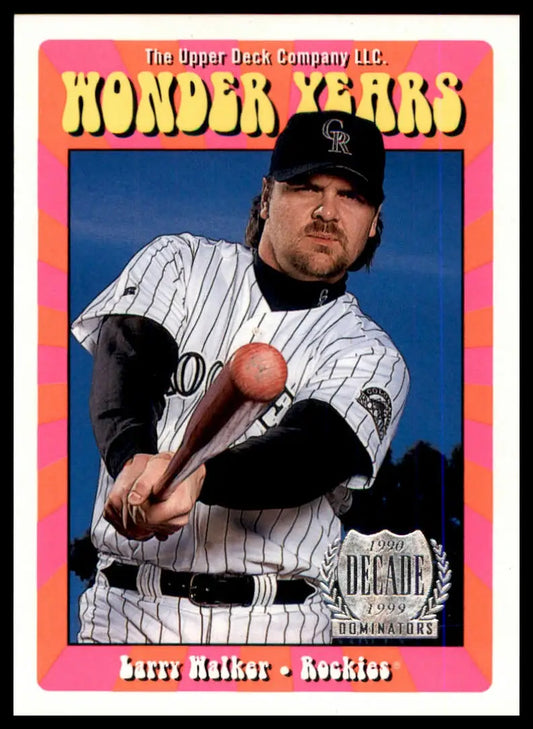 1999 Upper Deck - Wonder Years Double Complete Your Set You Pick Choose MLB NM - WY28 Larry Walker - Baseball Card