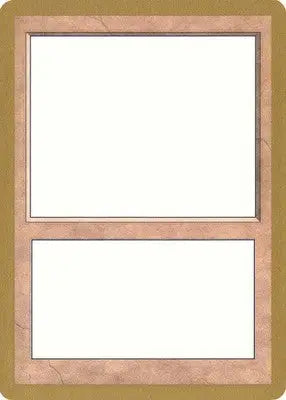 1999 World Championship Blank Card - World Championship Decks - MP Magic - Magic Card Single
