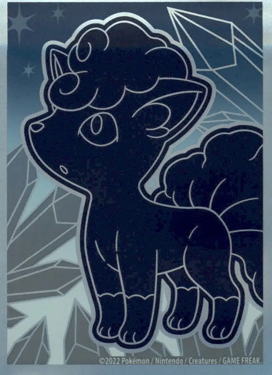 1X Single Official 2022 Silver Tempest ETB Alolan Vulpix Pokemon Card Sleeve