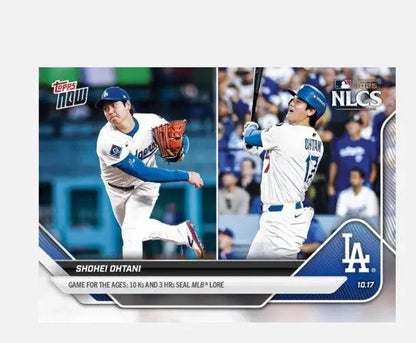 20 Pack IN HAND Shohei Ohtani - 2025 MLB Topps NOW Card 884 - 3-HR’s & 10-K’s ? - Trading Cards