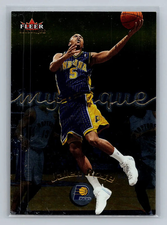 2000-01 Fleer Mystique #56 Jalen Rose Indiana Pacers - Basketball Card Single