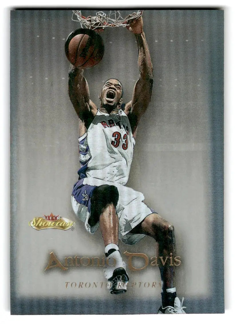 2000-01 Fleer Showcase #13 Antonio Davis - Basketball Card Single