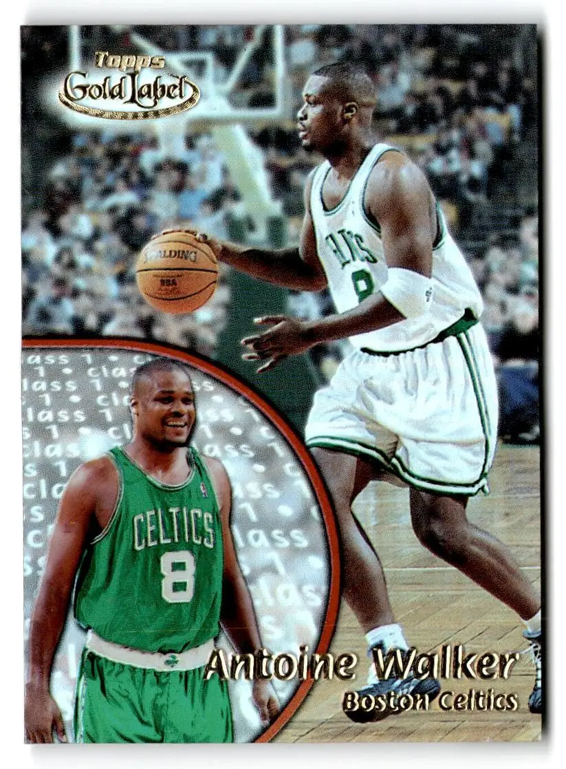 2000-01 Topps Gold Label #12 Antoine Walker - Basketball Card Single