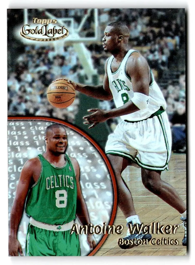 2000-01 Topps Gold Label #12 Antoine Walker - Basketball Card Single