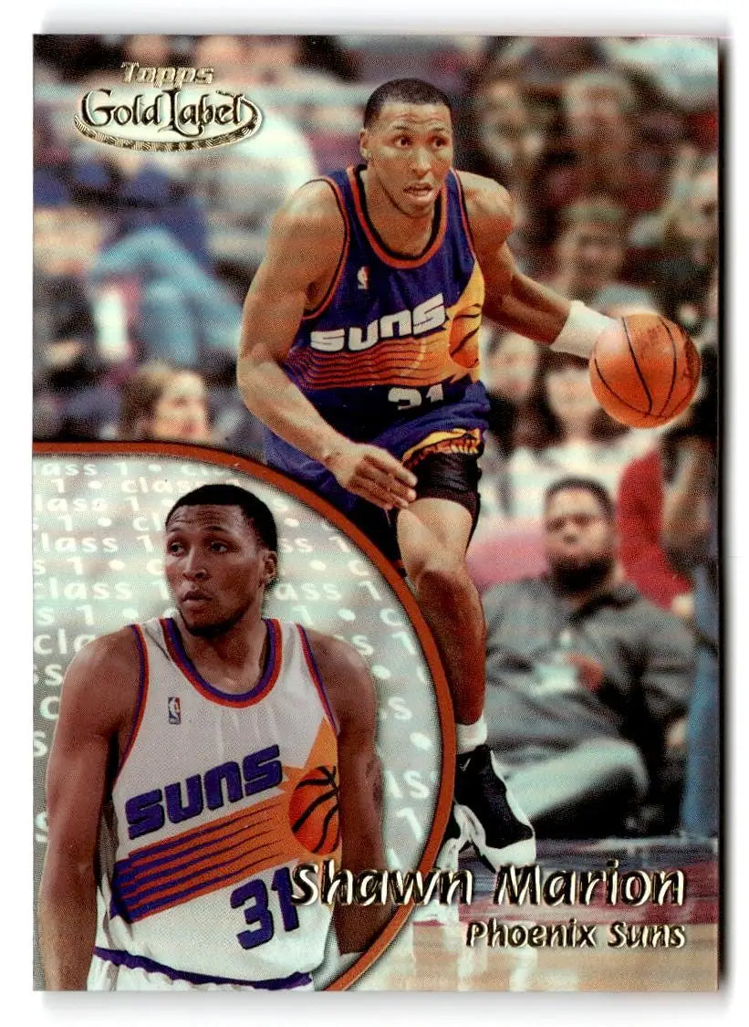2000-01 Topps Gold Label #30 Shawn Marion - Basketball Card Single