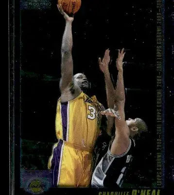 2000-01 Topps #TCP1 Shaquille O’Neal Topps Chrome Previews - Basketball Card Single