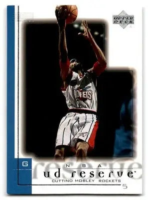 2000-01 UD Reserve #30 Cuttino Mobley - Basketball Card Single