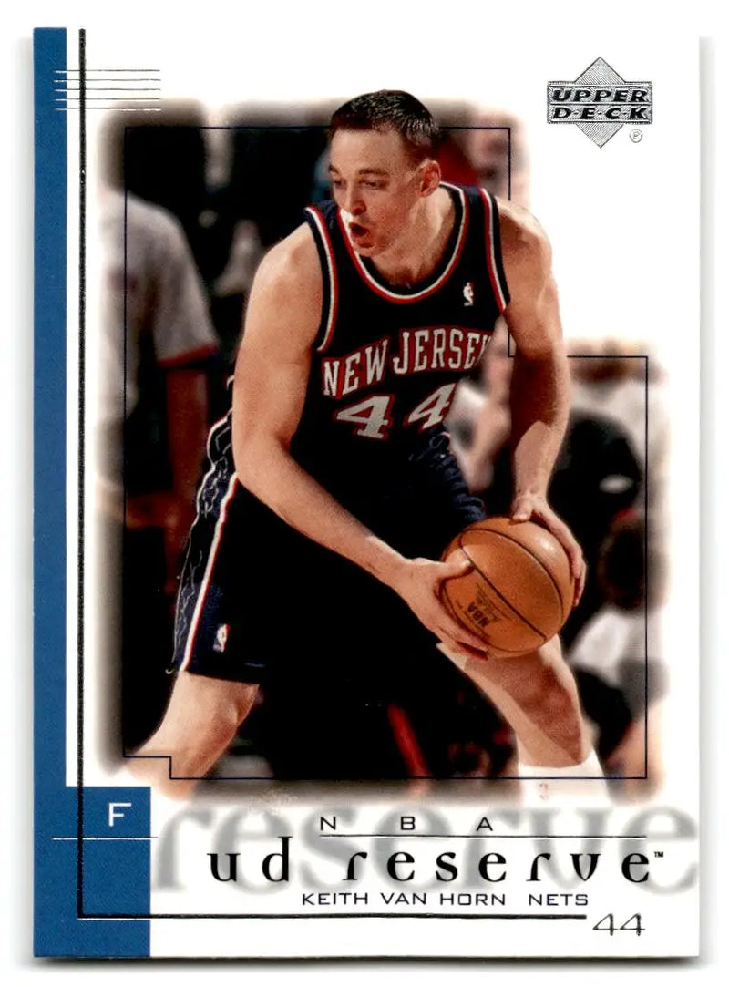 2000-01 UD Reserve #53 Keith Van Horn - Basketball Card Single