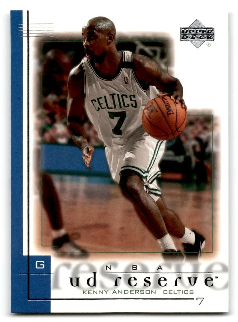 2000-01 UD Reserve #6 Kenny Anderson - Basketball Card Single