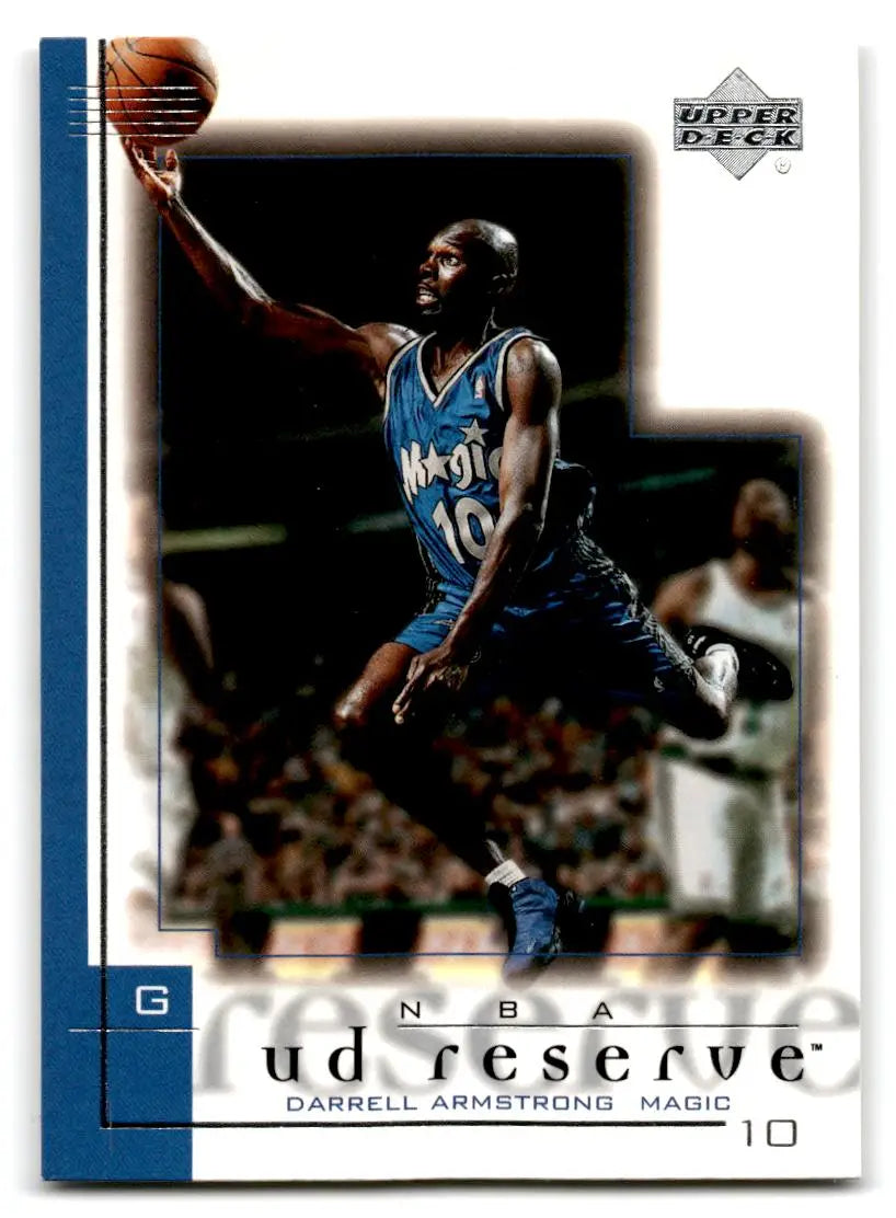 2000-01 UD Reserve #60 Darrell Armstrong - Basketball Card Single