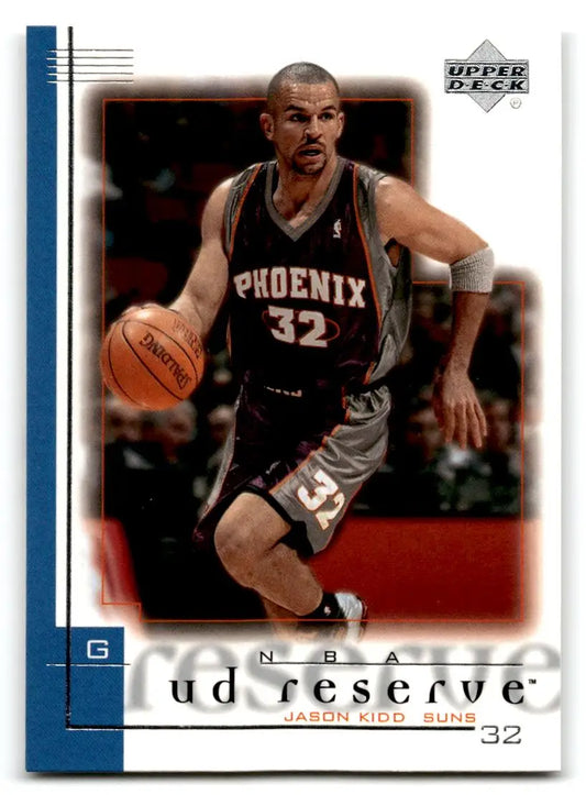 2000-01 UD Reserve #64 Jason Kidd - Basketball Card Single