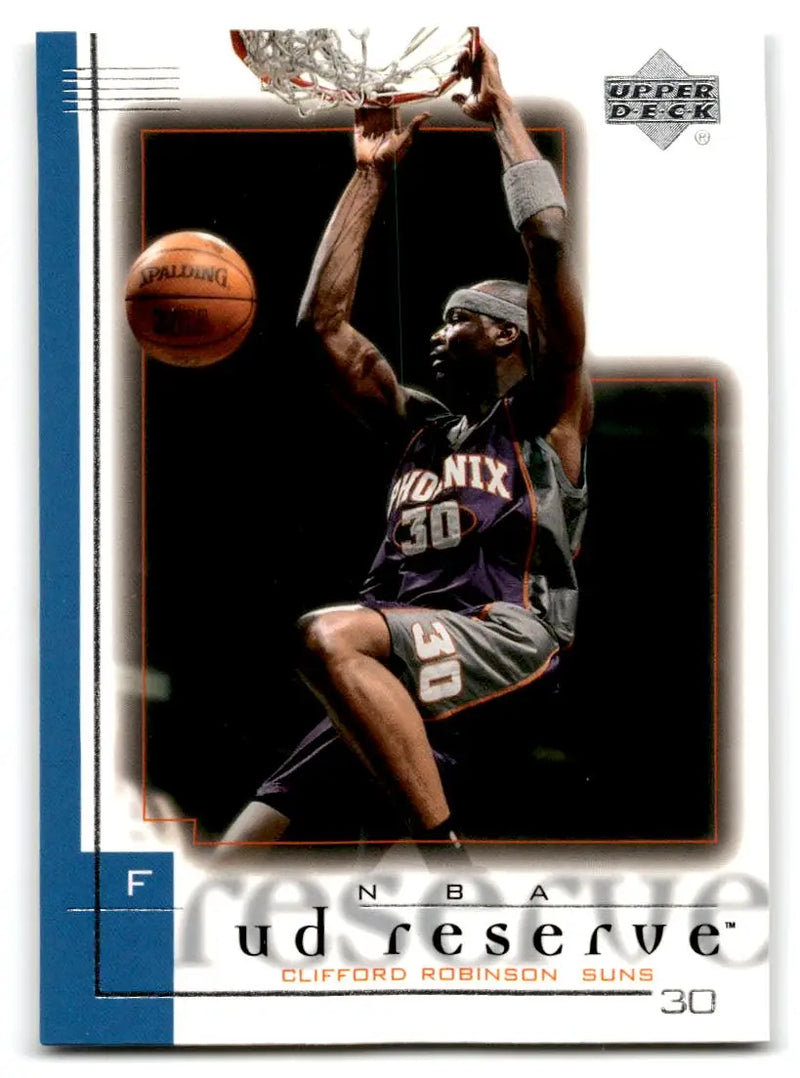 2000-01 UD Reserve #65 Clifford Robinson - Basketball Card Single