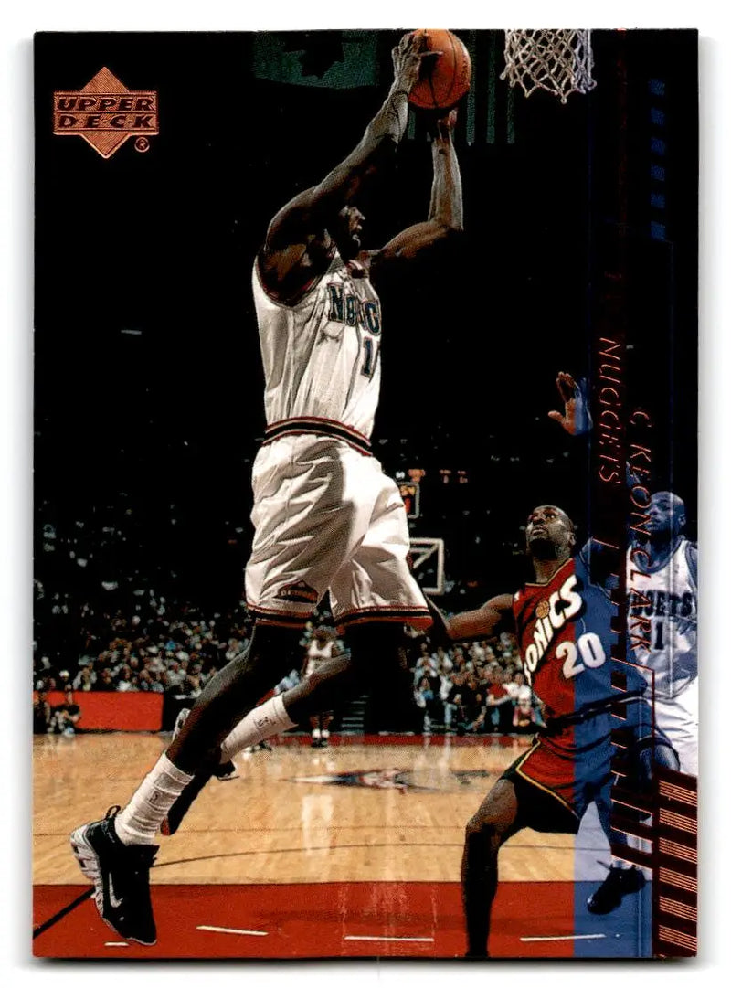 2000-01 Upper Deck #44 Keon Clark - Basketball Card Single