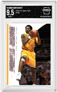2000-01 Upper Deck Kobe Bryant #445 Basketball Arena Club 9.5 - Basketball Card Single