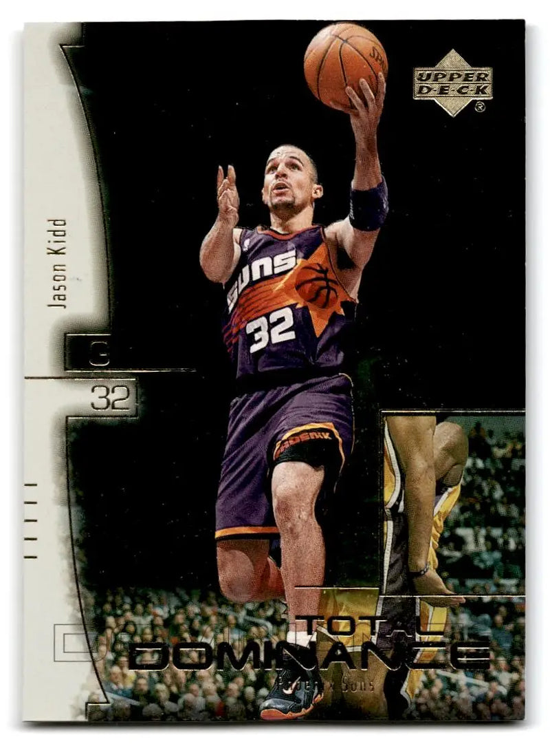 2000-01 Upper Deck #TD10 Jason Kidd Total Dominance - Basketball Card Single