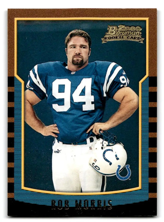 2000 Bowman #214 Rob Morris - Football Card Single