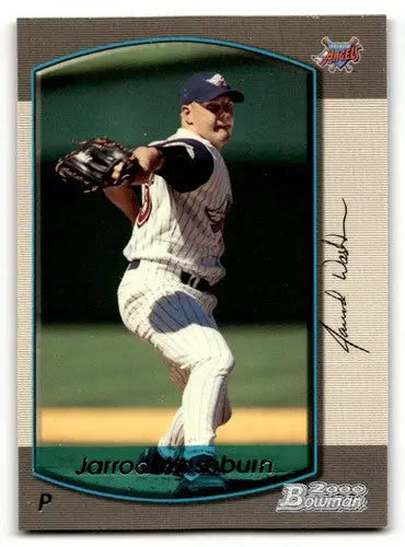2000 Bowman #238 Jarrod Washburn Anaheim Angels Baseball Cards EX/NM ID:64382 - Baseball Card Single