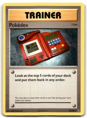 Pokémon card from 2000 Classic Base Set 2 Pokédex Uncommon #115 with text-align center and line-height normal