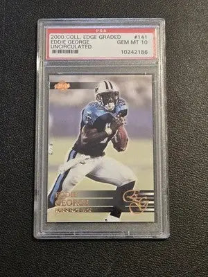 2000 Collector’s Edge EG #141 Eddie George Uncirculated 1/5000 PSA 10 - Football Card Single