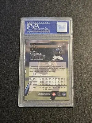 2000 Collector’s Edge EG #141 Eddie George Uncirculated 1/5000 PSA 10 - Football Card Single