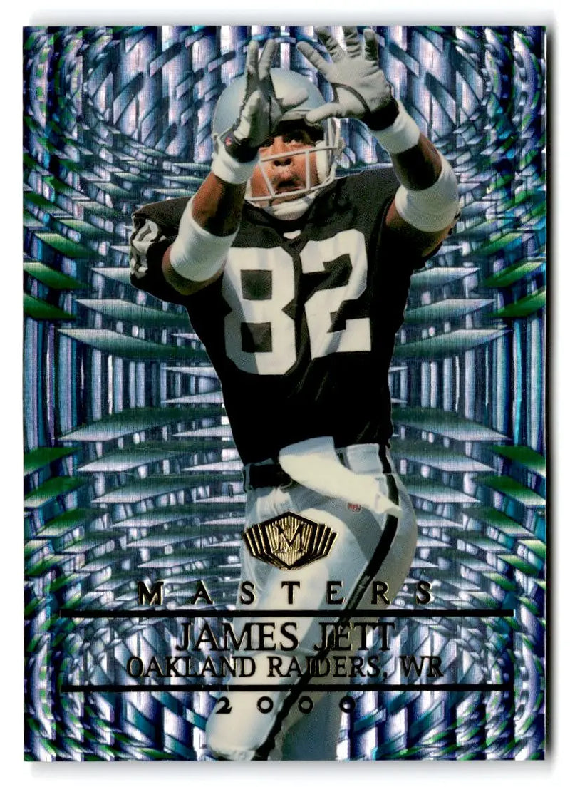 2000 Collector’s Edge Masters #134 James Jett #/2000 - Football Card Single