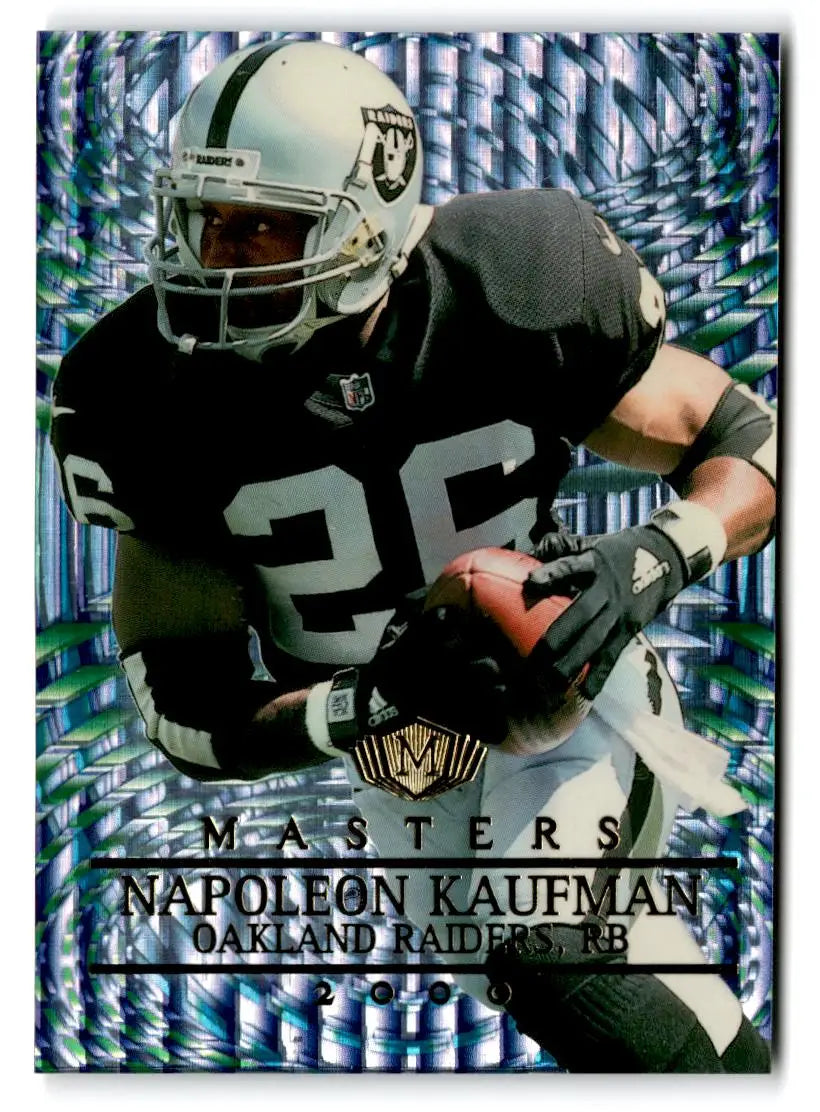 2000 Collector’s Edge Masters #135 Napoleon Kaufman #/2000 - Football Card Single