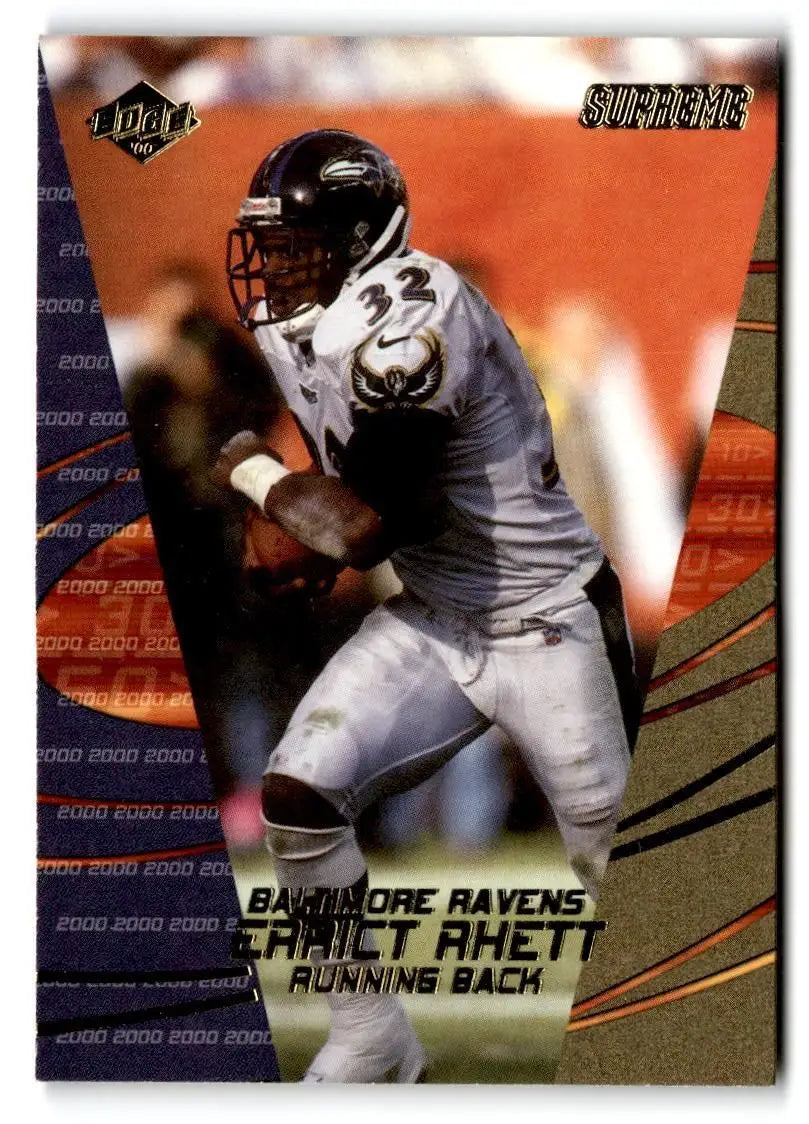 2000 Collector’s Edge Supreme #12 Errict Rhett - Football Card Single