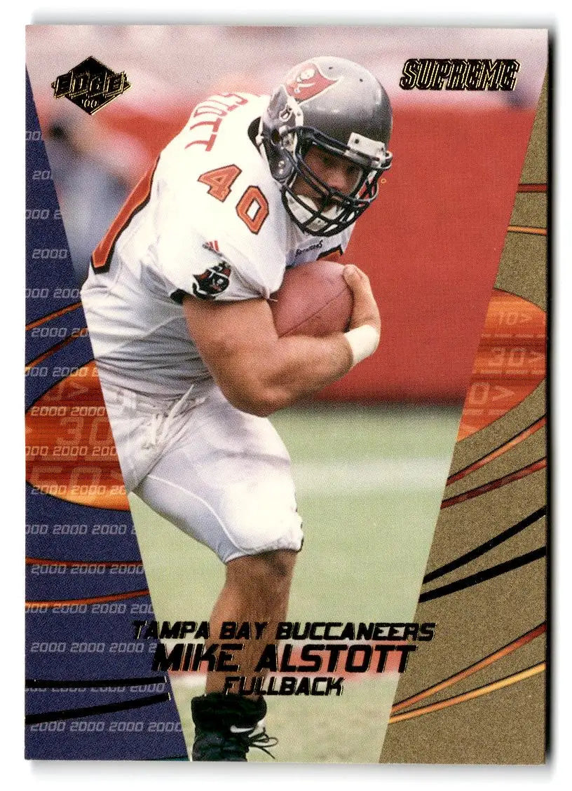 2000 Collector’s Edge Supreme #133 Mike Alstott - Football Card Single
