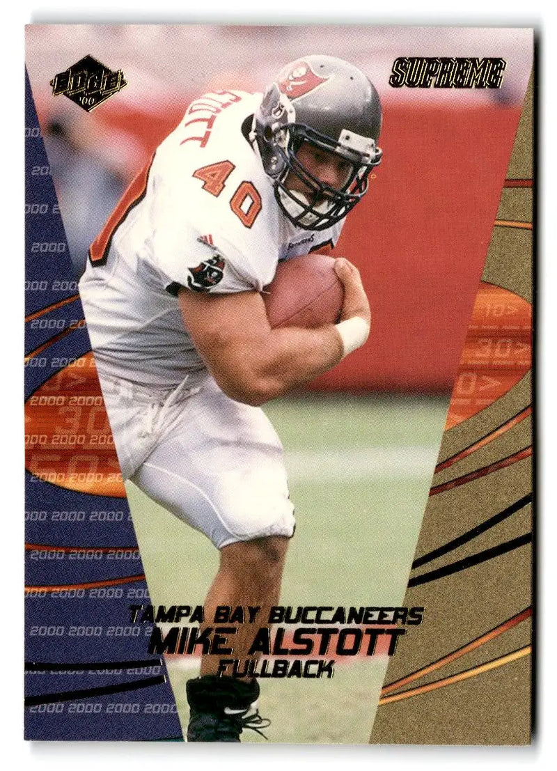2000 Collector’s Edge Supreme #133 Mike Alstott - Football Card Single