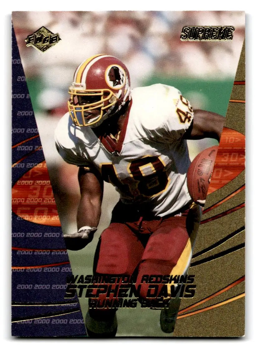 2000 Collector’s Edge Supreme #146 Stephen Davis - Football Card Single