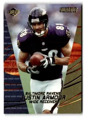 2000 Collector’s Edge Supreme #9 Justin Armour - Football Card Single