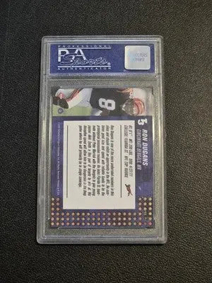2000 Collector’s Edge T3 #163 Ron Dugans Retail PSA 9 - Football Card Single