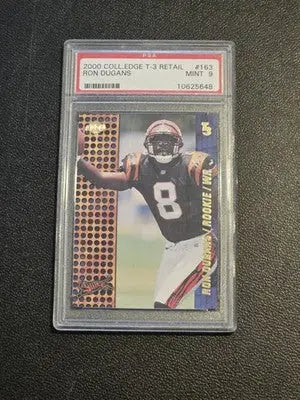 2000 Collector’s Edge T3 #163 Ron Dugans Retail PSA 9 - Football Card Single