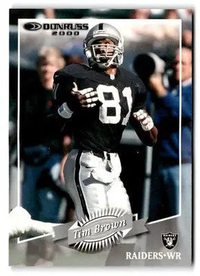 2000 Donruss #103 Tim Brown - Football Card Single