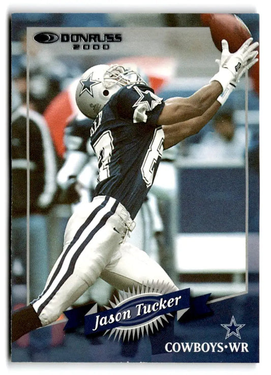 2000 Donruss #47 Jason Tucker - Football Card Single