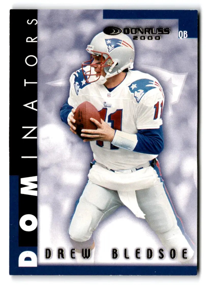 2000 Donruss #D-16 Drew Bledsoe Dominators #/5000 - Football Card Single