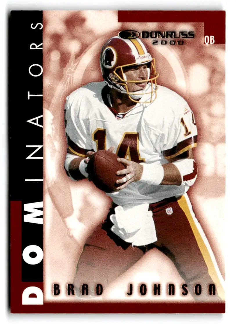 2000 Donruss #D-48 Brad Johnson Dominators #/5000 - Football Card Single