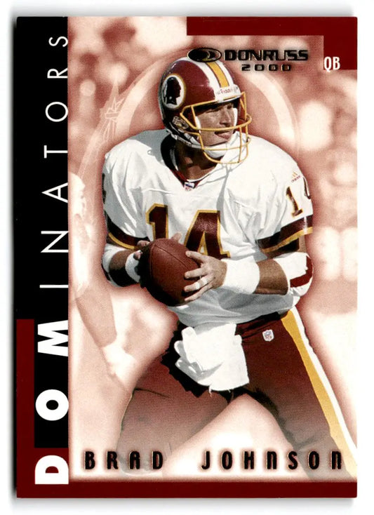 2000 Donruss #D-48 Brad Johnson Dominators #/5000 - Football Card Single