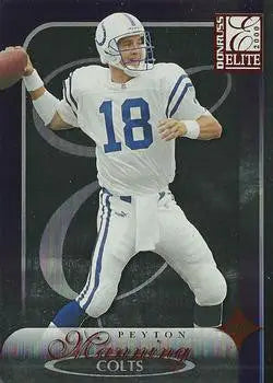 2000 Donruss Elite #49 Peyton Manning - Football Card Single