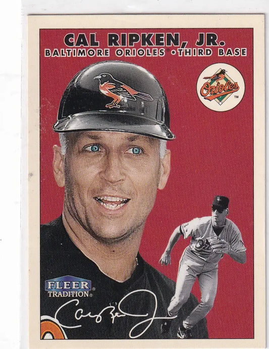 2000 FLEER #2 CAL RIPKEN JR- BALTIMORE ORIOLES - Baseball Card Single