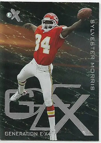 2000 Fleer E-X Generation E-X #14 Sylvester Morris NM-MT Chiefs - Football Card Single