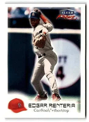 2000 Fleer Focus #124 Edgar Renteria - Baseball Card Single