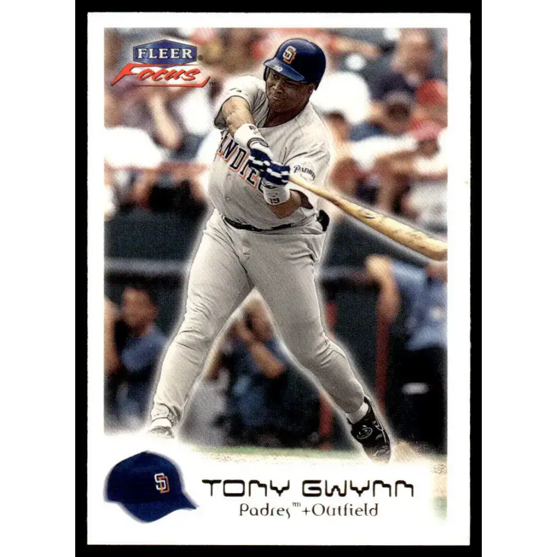 2000 Fleer Focus #129 Tony Gwynn NM/MT San Diego Padres Baseball Card - Baseball Card Single