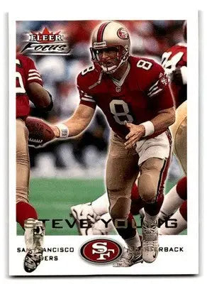 2000 Fleer Focus #200 Steve Young - Football Card Single