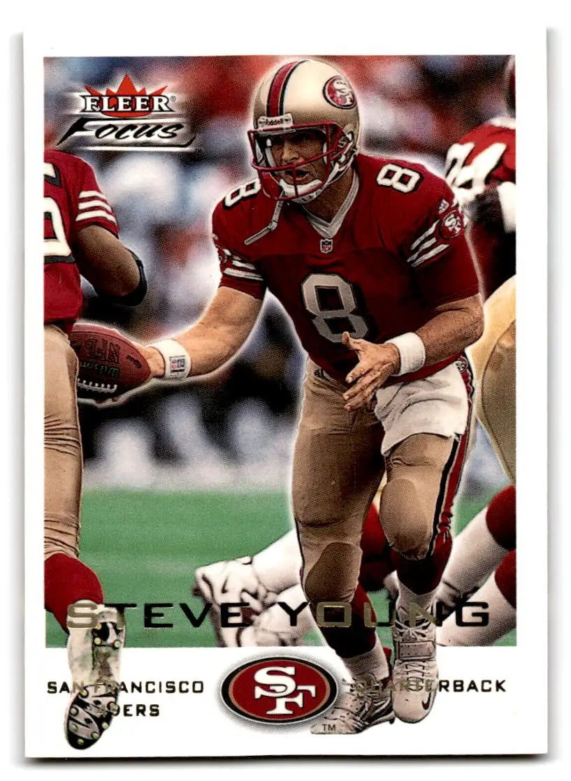 2000 Fleer Focus #200 Steve Young - Football Card Single