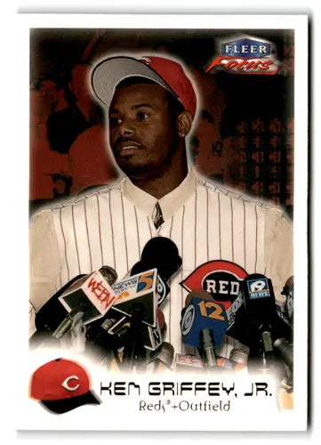 2000 Fleer Focus #50 Ken Griffey Jr. NM Near Mint ID:83583 - Baseball Card Single