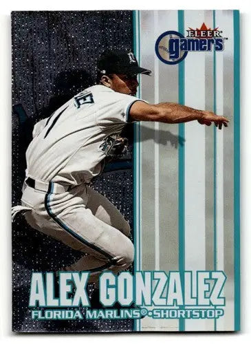 2000 Fleer Gamers #4 Alex Gonzalez Florida Marlins Baseball Cards NM ID:64387 - Baseball Card Single