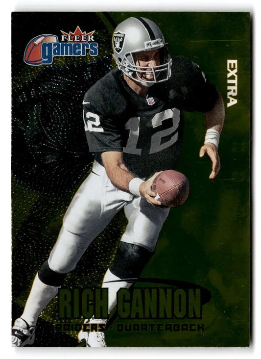 2000 Fleer Gamers #4 Rich Gannon Extra - Football Card Single