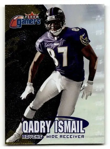 2000 Fleer Gamers #49 Qadry Ismail Baltimore Ravens Football Cards E ID:61701 - Football Card Single